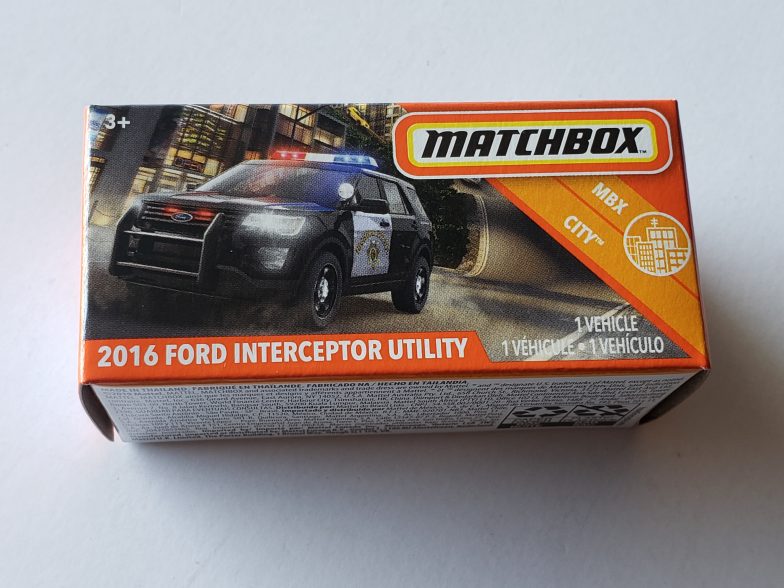 19 Matchbox power grabs Details about   ’16 FORD INTERCEPTOR UTILITY Fire Chief 1/20 MBX Rescue